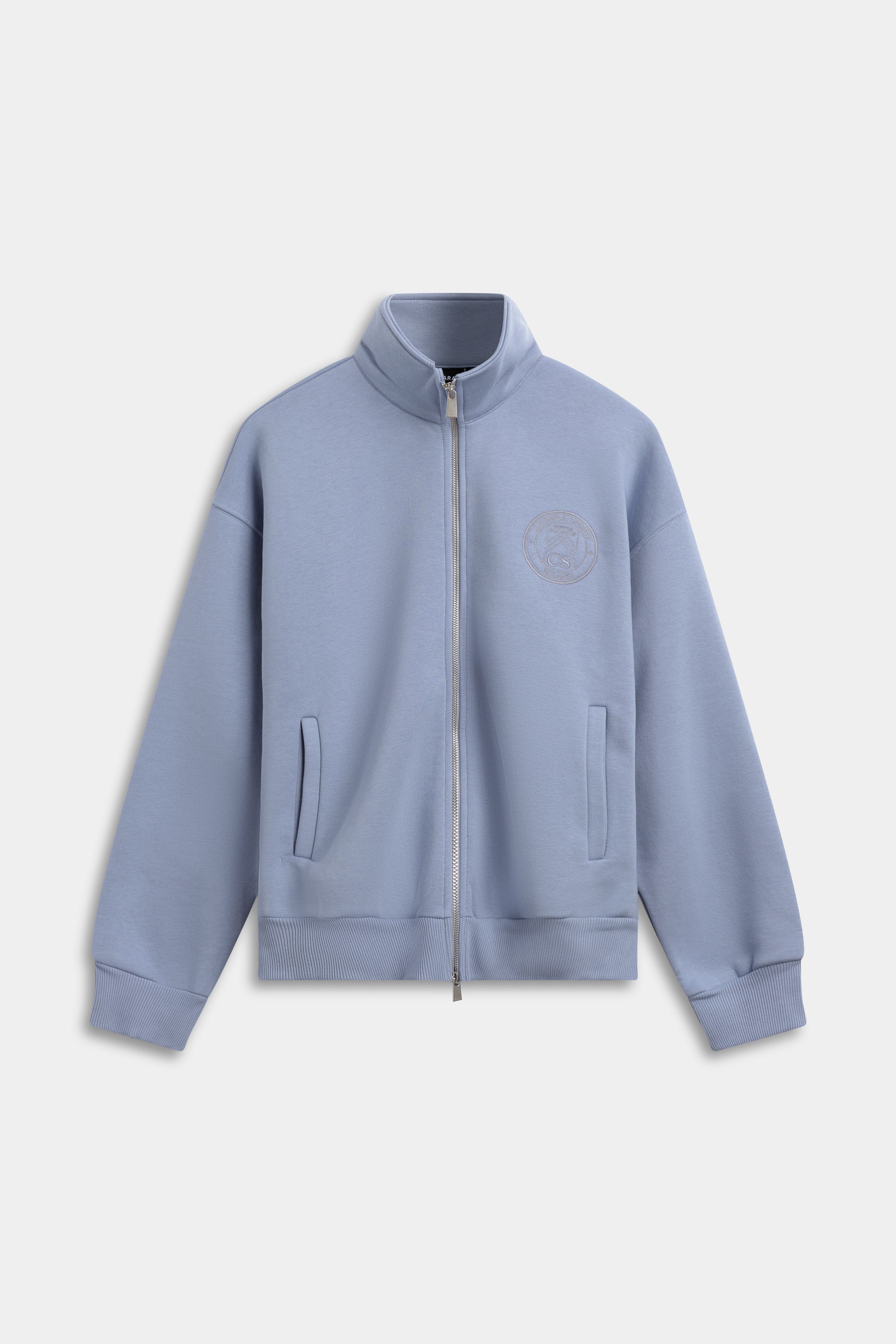 W. Funnel Zip Jacket - Vintage Blue